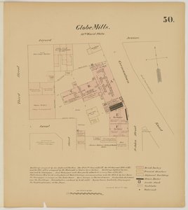 Girard Ave, Germantown Rd, 3rd St und Canal Street, Hexamer General Surveys, 1867 von Ernest Hexamer
