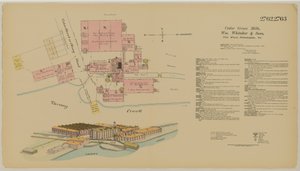 Tabor St. und Olney Road, Hexamer General Surveys, 1894 von Ernest Hexamer