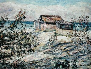 Ozeanhütte, Key West, Florida von Ernest Lawson