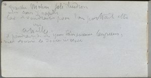 Skizzenbuch, Seite 95: Notizen von Jean Louis Ernest Meissonier