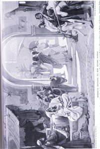 Mordechai weigert sich, sich vor Haman zu verbeugen, 485 v. Chr. von Ernest Normand