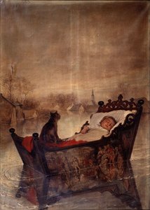Die Überschwemmung von Ernest Slingeneyer