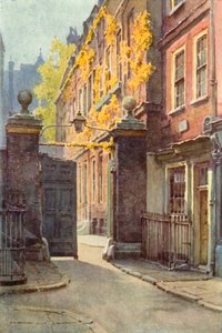 Amen Corner, Paternoster Row von Ernest William Haslehust