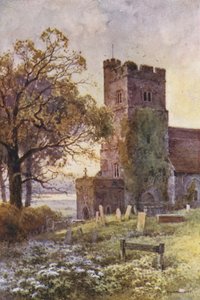 Chalk Kirche von Ernest William Haslehust