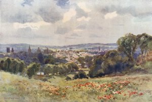 Oxford von Headington Hill von Ernest William Haslehust
