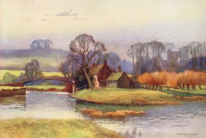 Fluss Themse: Blick von Day