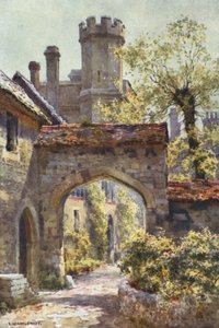 Winchester College: Das äußere Tor von "Arcadia" von Ernest William Haslehust