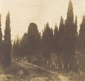 Türkei: Friedhof von Scutari, 1852 von Ernest de Caranza