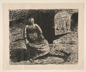 Die Frau am Herde von Ernst Barlach