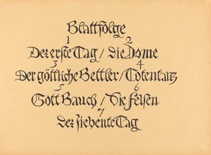 Die Wandlungen Gottes