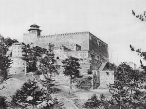 Jehol, Potala, Chihli, Hauptgebäude in Potala, Ansicht von Südwesten
