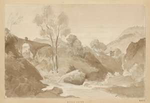 Landschaft bei Civita Lavinia in den Albanerbergen von Ernst Fries