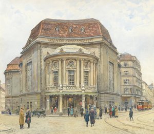 Das Wiener Stadttheater, 1924 von Ernst Graner