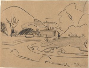 Fußwege und Pavillon im Dresdner Großen Garten, ca. 1909