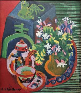 1920 Kirchner Stillleben von Ernst Ludwig Kirchner