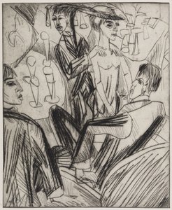 Bartanz von Ernst Ludwig Kirchner