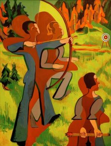 Bogenschützen von Ernst Ludwig Kirchner