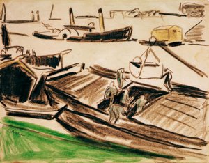 Elbzillen II von Ernst Ludwig Kirchner