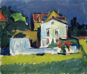 Haus in einer Landschaft von Ernst Ludwig Kirchner