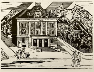 Postgebäude Davos
