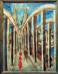 Rheinbrücke bei Köln von Ernst Ludwig Kirchner
