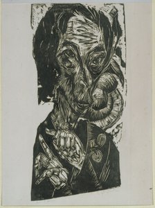 Selbstbildnis von Ernst Ludwig Kirchner