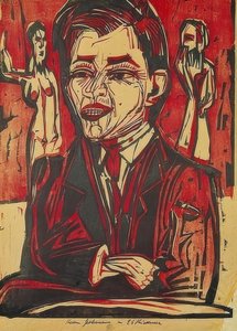 Selbstbildnis von Ernst Ludwig Kirchner