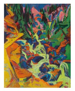 Der Wasserfall, 1919