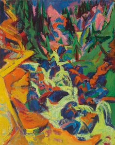 Der Wasserfall, 1919