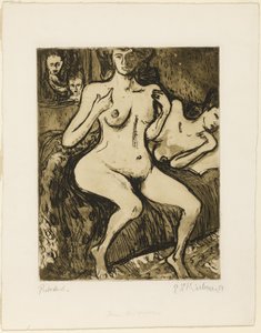 Zwei Schwestern von Ernst Ludwig Kirchner