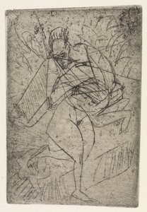 Vergewaltigungsszene von Ernst Ludwig Kirchner