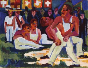 Ringer, 1923 von Ernst Ludwig Kirchner