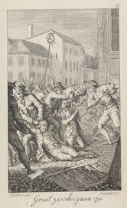 Die Massaker von La Glacière am 16.-17. Oktober 1791, 1793-1799