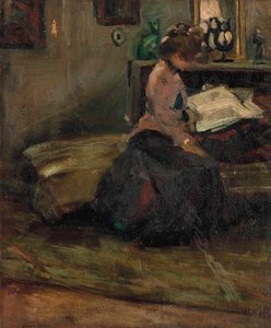Lesende Dame