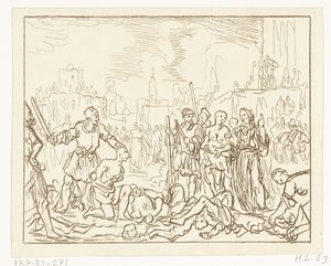 Felicitas und ihre sieben Söhne enthauptet von Ernst Willem Jan Bagelaar