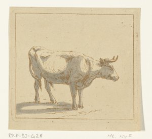 Stier stehend, nach rechts von Ernst Willem Jan Bagelaar