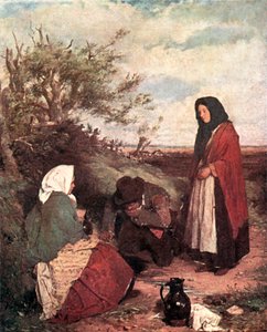 Zigeuner auf der Straße von Erskine Nicol