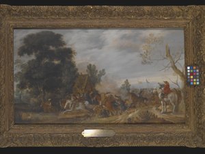 Das Gefecht von Esaias I van de Velde
