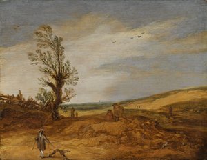 Ansicht in den Dünen von Esaias van de Velde