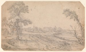 Landschaft von Esaias van de Velde