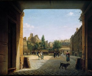 Der Innenhof des Institut de France, 1825-62