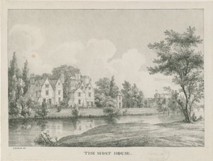 Tamworth - The Moat House: Zinkografie, undatiert [1796-1865] von Etienne Bruno Hamel