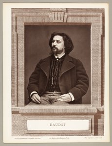 Alphonse Daudet (französischer Schriftsteller, 1849-1897) von Etienne Carjat