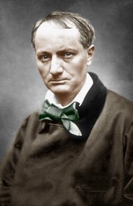 Charles Baudelaire, ca. 1866 (handkoloriertes Foto) von Etienne Carjat