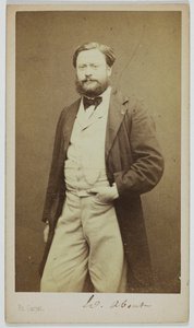 Porträt von Edmond About (1828-1885), Romancier, Polemiker von Etienne Carjat