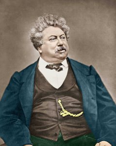 Porträt von Alexandre Dumas Père von Carjat.