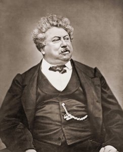 Porträt von Alexandre Dumas Père von Carjat.