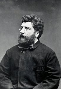 Porträt des französischen Komponisten und Pianisten Georges Bizet (Paris