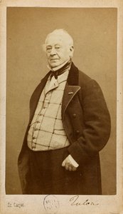 Porträt des Komponisten und Flötisten Jean-Louis Tulou 1786-1865, ca. 1860