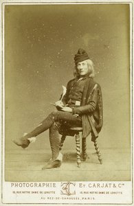 Richard in der Rolle des Gringoire von Etienne Carjat